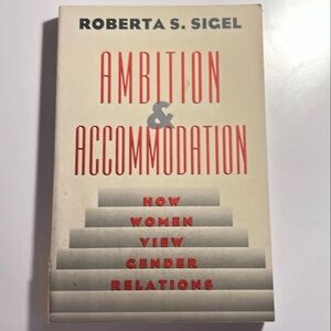 Ambition & Accommodation by Roberta S. Sicel - Cream Cover with Red & Gray Text